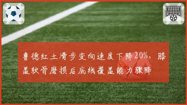 鲁德红土滑步变向速度下降20%，膝盖软骨磨损后底线覆盖能力骤降