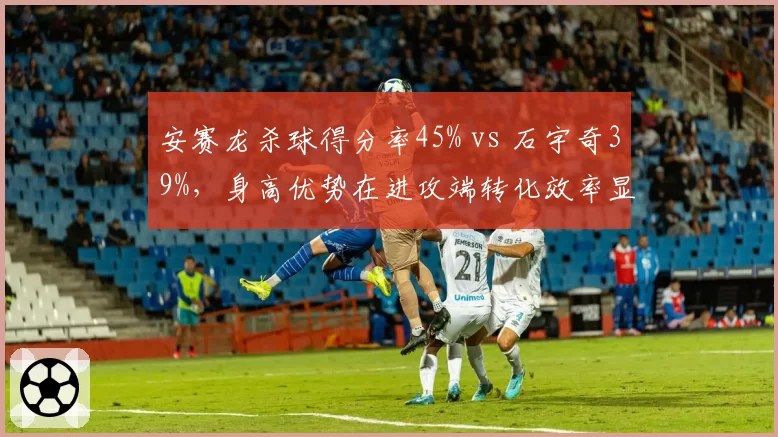 安赛龙杀球得分率45% vs 石宇奇39%，身高优势在进攻端转化效率显著
